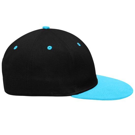 KÉTSZÍNŰ FLATPEAK SAPKA MB6581 - EGYENES SILTTEL - BASEBALL SAPKÁK ÉS SAPKÁK