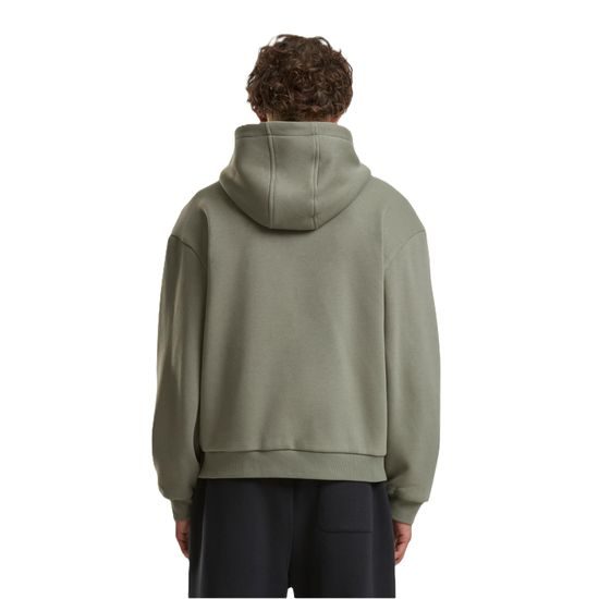 PUHA FÉRFI CIPZÁROS KAPUCNIS PULÓVER FLUFFY - VILLÁMZÁRAS PULÓVEREK - RUHÁZAT