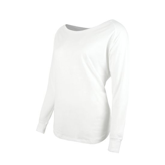 PRODLOUŽENÉ DÁMSKÉ TRIČKO S DLOUHÝM RUKÁVEM - TRIČKA S DLOUHÝM RUKÁVEM - OBLEČENÍ