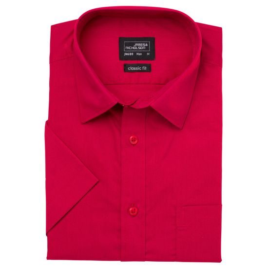 FÉRFI RÖVID UJJÚ ING JN680 - RÖVID UJJÚ INGEK - RUHÁZAT