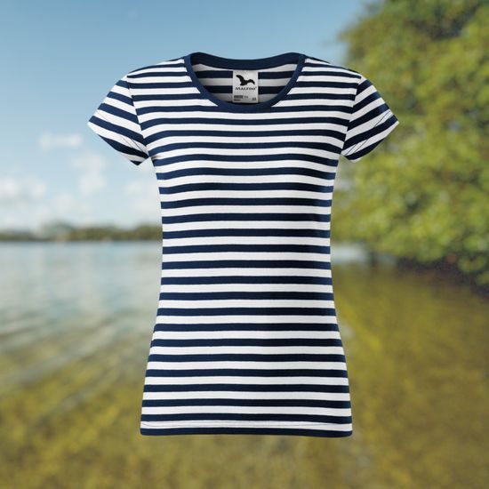 DÁMSKE NÁMORNÍCKE TRIČKO SAILOR - NÁMORNÍCKE TRIČKÁ - OBLEČENIE