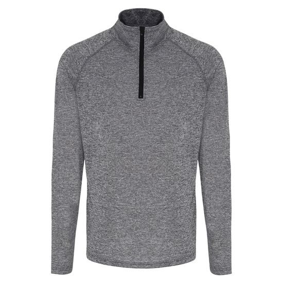 FÉRFI HOSSZÚ UJJÚ PÓLÓ 1/4 CIPZÁRRAL - HOSSZÚ UJJÚ SPORT PÓLÓK - SPORTRUHÁZAT