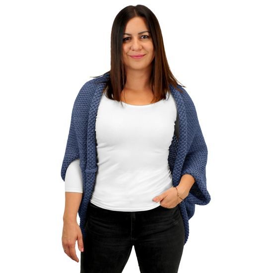 CARDIGAN TRICOTAT CU LUNGIME VARIABILĂ - PULOVERE - ÎMBRĂCĂMINTE