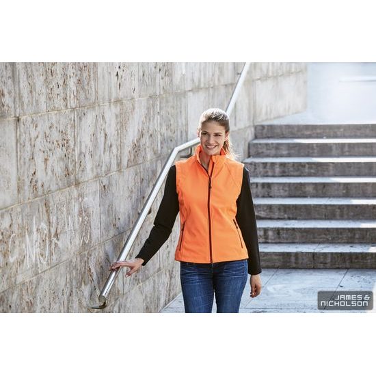 DAMEN SOFTSHELL-WESTE JN1023 - SOFTSHELL SPORTWESTEN - SPORT KLEIDUNG