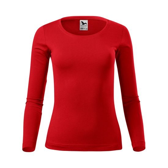 DÁMSKE TRIČKO S DLHÝM RUKÁVOM FIT-T LONG SLEEVE - TRIČKÁ S DLHÝM RUKÁVOM - OBLEČENIE