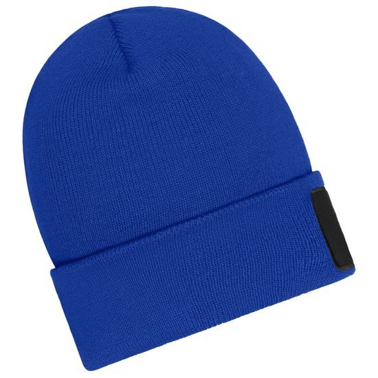 CĂCIULĂ CU PATCH MB7407 - CĂCIULI TRICOTATE - ACCESORII