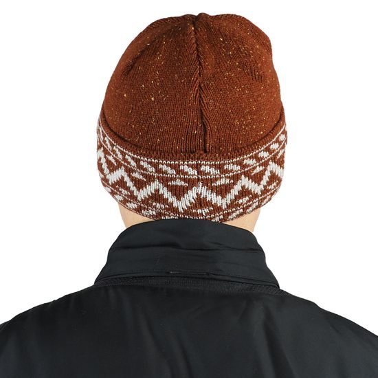 FES DIN MERINO CU MODEL ZIGZAG - CĂCIULI TRICOTATE - ACCESORII