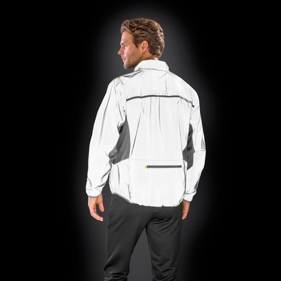 SPORTLICHE REFLEXJACKE LUXE REFLECTEX - WINDJACKEN - KLEIDUNG