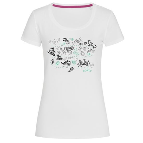 DAMEN-T-SHIRT SPORT - T-SHIRTS BONTIS - KLEIDUNG