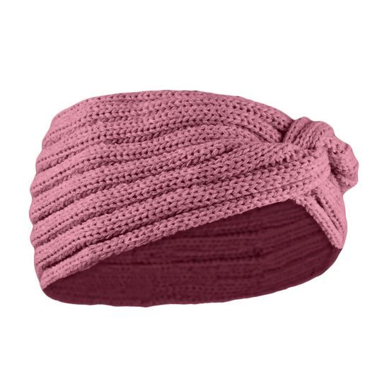 PŘEKŘÍŽENÁ DÁMSKÁ PLETENÁ ČELENKA - ČELENKY - KŠILTOVKY A ČEPICE