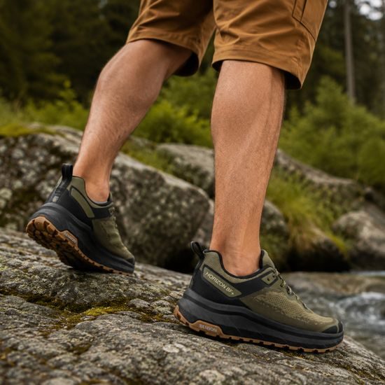 BAREFOOT POLOBOTKY HORIZON BAREFOOT+ O1 - VOLNOČASOVÁ OBUV - OBUV