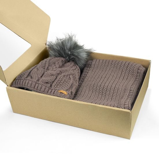 DÁRKOVÉ BALENÍ: DÁMSKÁ ČEPICE S BAMBULÍ A NÁKRČNÍK - ČEPICE - KŠILTOVKY A ČEPICE