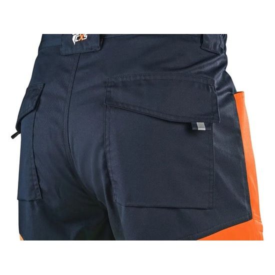 PANTALONI REFLECTORIZANȚI DE VARĂ CU PIEPTAR CXS HALIFAX - PANTALONI REFLECTORIZANȚI - HAINE DE LUCRU
