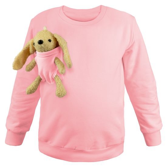 PULÓVER JÁTÉKZSEBBEL - RUHÁZAT JÁTÉKKAL - GYERMEKRUHÁZAT