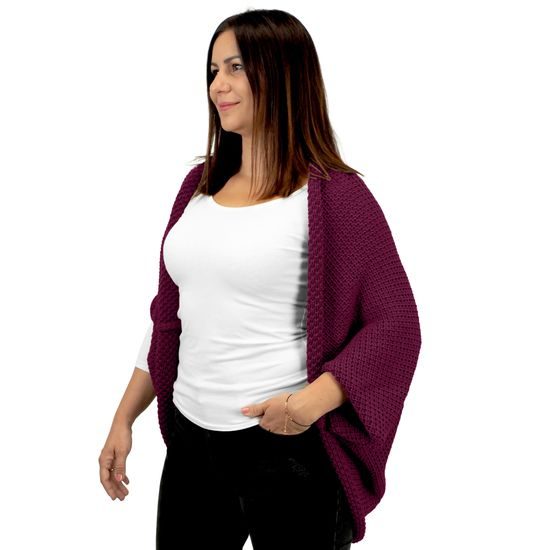 STRICK-CARDIGAN MIT VARIABLER LÄNGE - PULLOVER - KLEIDUNG