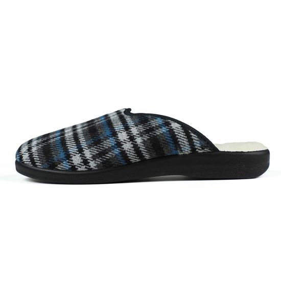 PÁNSKÉ BAČKORY ZATEPLENÉ OVČÍ VLNOU - DOMÁCÍ OBUV - OBUV