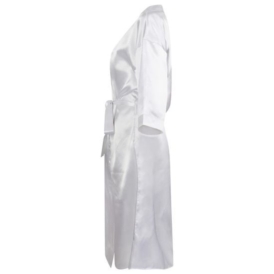 DAMEN SATIN-KIMONO - BADEMÄNTEL - KLEIDUNG