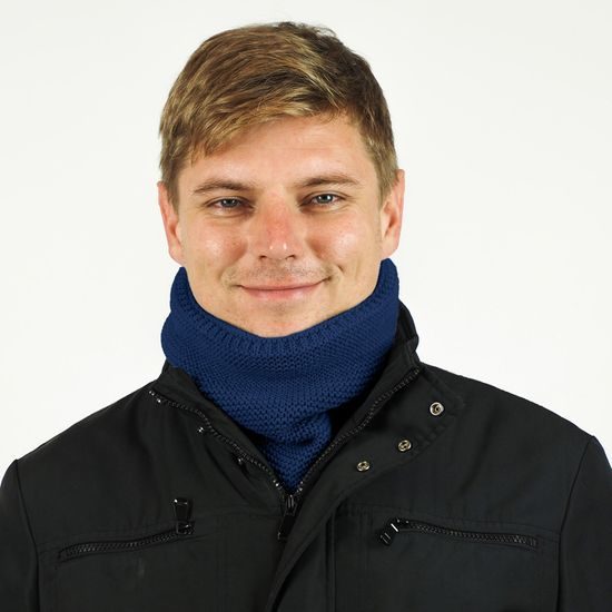 FULAR TRICOTAT GULER PENTRU BĂRBAȚI - GULERE - ACCESORII