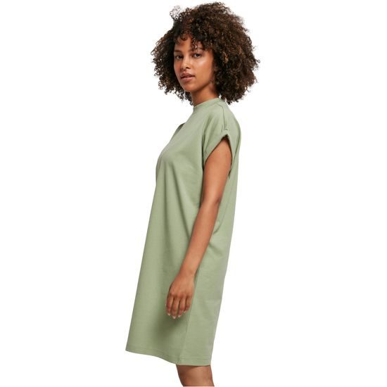 LÄSSIGES BAUMWOLLKLEID MIT STEHKRAGEN - KLEIDER - KLEIDUNG