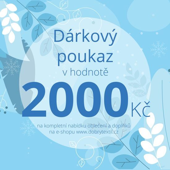 DÁRKOVÝ POUKAZ 2000 KČ - DÁRKY PRO MUŽE