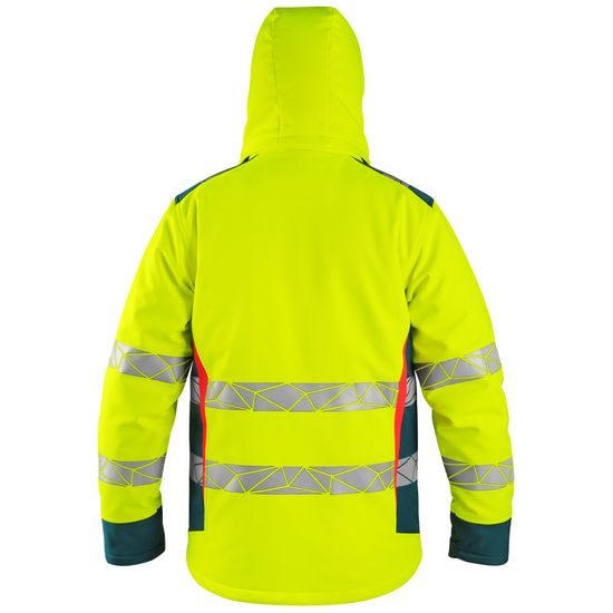 JACHETĂ SOFTSHELL REFLECTORIZANTĂ DE IARNĂ CXS BEDFORD WINTER - GECI REFLECTORIZANTE - HAINE DE LUCRU