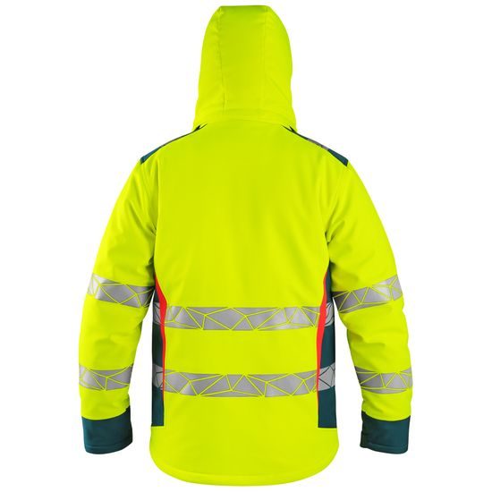 REFLEKTIERENDE WINTER-SOFTSHELL-JACKE CXS BEDFORD WINTER - WARNSCHUTZJACKEN - ARBEITS KLEIDUNG