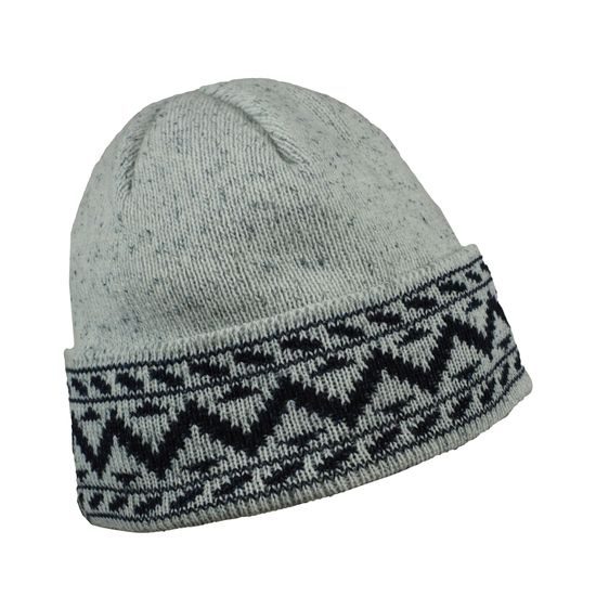 MERINOMÜTZE MIT ZICKZACK-MUSTER - STRICKMÜTZEN - CAPS UND MÜTZEN