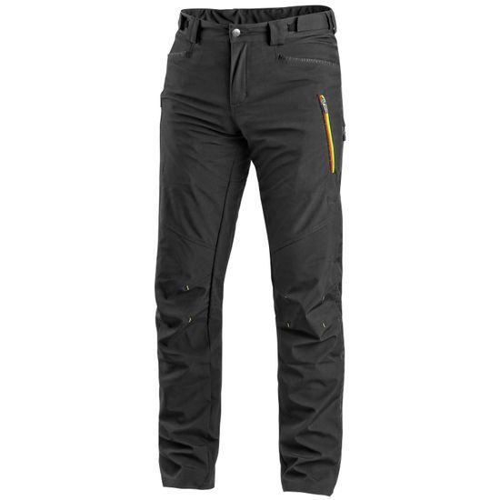 PANTALONI LEJERI CU SOFTSHELL PENTRU BĂRBAȚI CXS AKRON - PANTALONI SOFTSHELL IMPERMEABILI - ECHIPAMENT SPORTIV