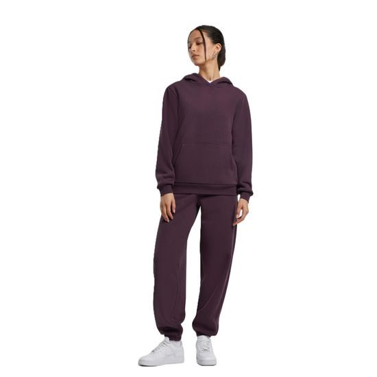 HEBKÁ DÁMSKÁ MIKINA PŘES HLAVU FLUFFY - MIKINY PŘES HLAVU - OBLEČENÍ