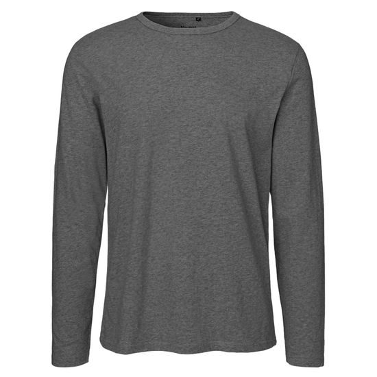 TRICOU CU MÂNECĂ LUNGĂ PENTRU BĂRBAȚI DIN BUMBAC ORGANIC FAIRTRADE - TRICOURI CU MÂNECĂ LUNGĂ - ÎMBRĂCĂMINTE