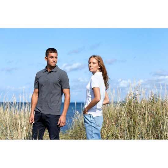 TRICOU POLO PENTRU BĂRBAȚI DIN BUMBAC ORGANIC FAIRTRADE CLASIC - TRICOURI POLO - ÎMBRĂCĂMINTE