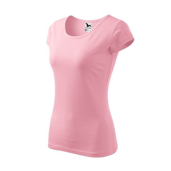 DAMEN T-SHIRT PURE - KURZARM-T-SHIRTS - KLEIDUNG