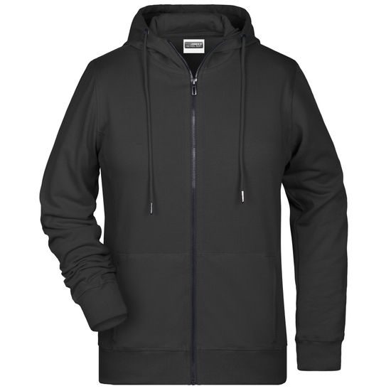 HANORAC DE DAMĂ CU FERMOAR DIN BUMBAC BIO 8025 - HANORACE CU FERMOAR - ÎMBRĂCĂMINTE