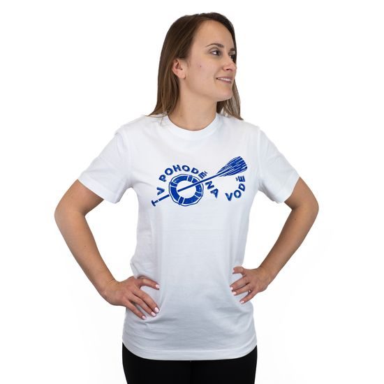 TRIČKO S POTISKEM "V POHODĚ NA VODĚ" - VODÁCI - OBLEČENÍ