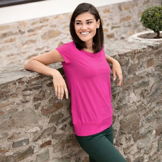 DÁMSKE TRIČKO CITY - TRIČKÁ S KRÁTKYM RUKÁVOM - OBLEČENIE