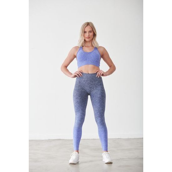 COLANȚI SPORT MELANGE PENTRU FEMEI - PANTALONI DE SPORT ELASTICI - ECHIPAMENT SPORTIV