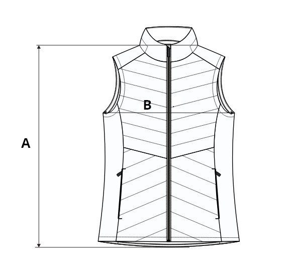 Dámská vesta Cross