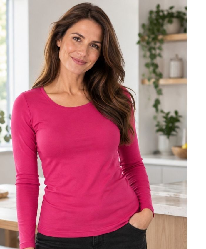 Damen Langarm T-Shirt Fit-T Long Sleeve