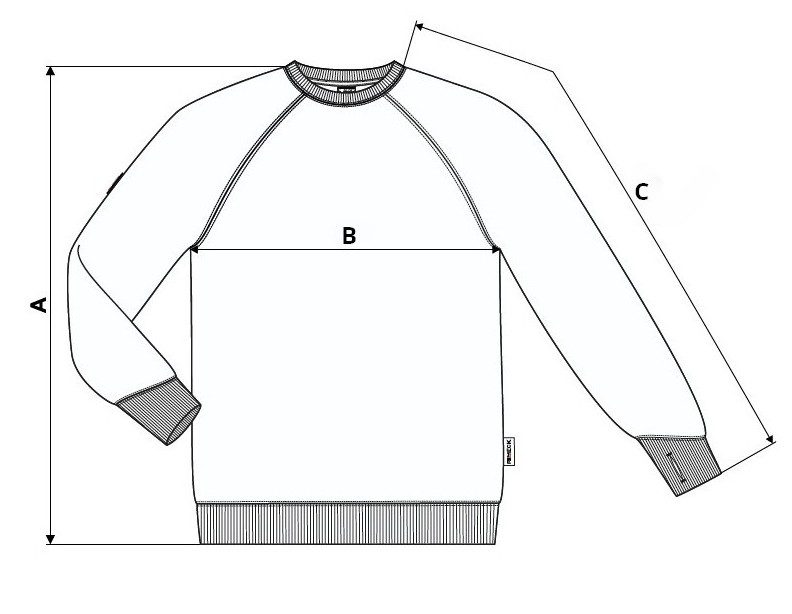 Pánska mikina cez hlavu Vertex