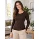 DAMEN LANGARM T-SHIRT FIT-T LONG SLEEVE - LANGARM-T-SHIRTS - KLEIDUNG