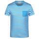 PÁNSKÉ PRUHOVANÉ TRIČKO Z BIOBAVLNY 8028 - NÁMOŘNICKÁ TRIČKA - OBLEČENÍ
