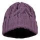 DÁMSKA ZIMNÁ ČIAPKA S OHNUTÝM LEMOM - PLETENÉ ČIAPKY - ŠILTOVKY A ČIAPKY