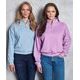 DAMEN CROP TOP SWEATSHIRT MIT KURZEM REISSVERSCHLUSS - SWEATSHIRTS OHNE REISSVERSCHLUSS - KLEIDUNG