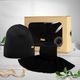 SET CADOU: CĂCIULĂ BĂRBĂTEASCĂ CU MANȘETĂ ȘI GULER TRICOTAT - CĂCIULI - ACCESORII