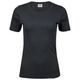 DAMEN-T-SHIRT MIT KURZEN ÄRMELN INTERLOCK - KURZARM-T-SHIRTS - KLEIDUNG