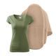 DAMEN SET: STRICKCARDIGAN UND T-SHIRT - PULLOVER - KLEIDUNG