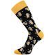BAUMWOLLSOCKEN MIT MOTIV - 3 PAAR - ALLTAGS-SOCKEN - SCHUHE