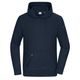 STYLISCHER HERREN-HOODIE MIT KAPUZE 8046 - SWEATSHIRTS OHNE REISSVERSCHLUSS - KLEIDUNG
