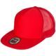 LAPOS KARIMÁJÚ TRUCKER SAPKA MB6207 - EGYENES SILTTEL - BASEBALL SAPKÁK ÉS SAPKÁK