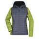 DÁMSKA HYBRIDNÁ BUNDA JN771 - OUTDOOROVÉ BUNDY - ŠPORTOVÉ OBLEČENIE